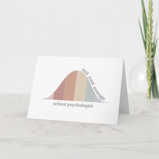 普通の学校心理士ではありません サンキューカード (正面)