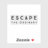 普通の引用文から抜け出感動的す シール (シート)