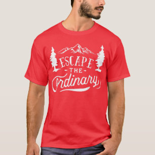 普通の旅行から逃れる Tシャツ