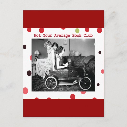 普通の本会じゃない ポストカード (正面)