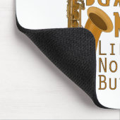 普通の母親のようにサックスの母親がクール マウスパッド (コーナー)