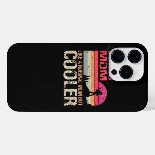 普通の母親のようにハイキングの母親がトレックールクのH iPhoneケース (裏面横)