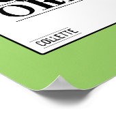 普通の猫はいない。ありとあらゆる色の ポスター (角)