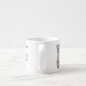 普通の猫はいない エスプレッソカップ (裏面)