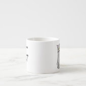 普通の猫はいない エスプレッソカップ (正面)