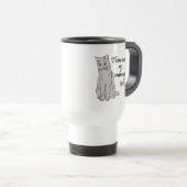 普通の猫はいない トラベルマグ (正面右)