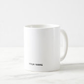 普通の猫 コーヒーマグカップ (正面右)