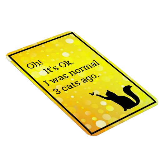 普通の猫 マグネット (右側)