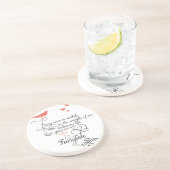 普通の生活の中で時々。 コースター (側面)