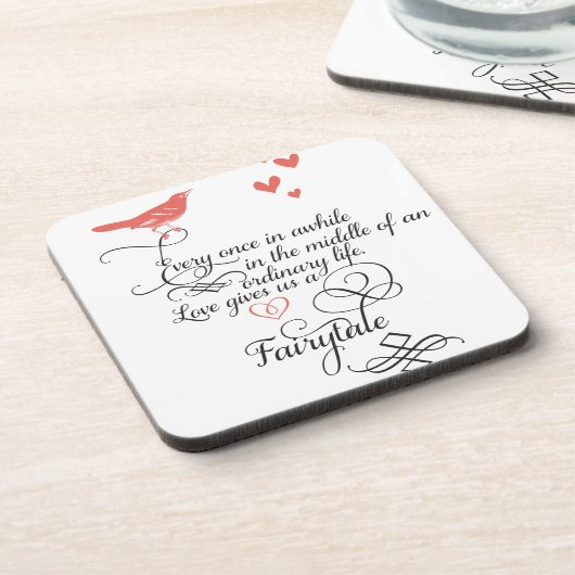 普通の生活の中で時々。 コースター (左側)