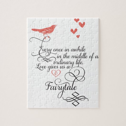 普通の生活の中で時々。 ジグソーパズル (縦)