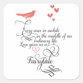 普通の生活の中で時々。 スクエアシール