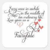 普通の生活の中で時々。 スクエアシール (正面)