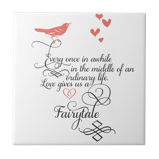 普通の生活の中で時々。 タイル (正面)