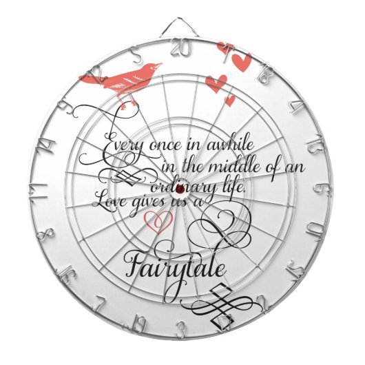 普通の生活の中で時々。 ダーツボード (正面)