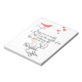 普通の生活の中で時々。 ノートパッド (回転)