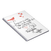 普通の生活の中で時々。 ノートブック (右側)