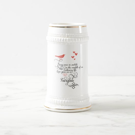 普通の生活の中で時々。 ビールジョッキ (中央)