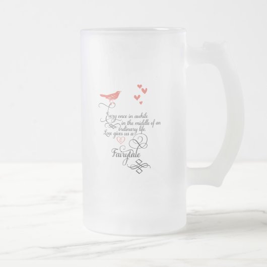 普通の生活の中で時々。 フロストグラスビールジョッキ (右)