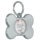 普通の生活の中で時々。 ペットネームタグ (正面左)