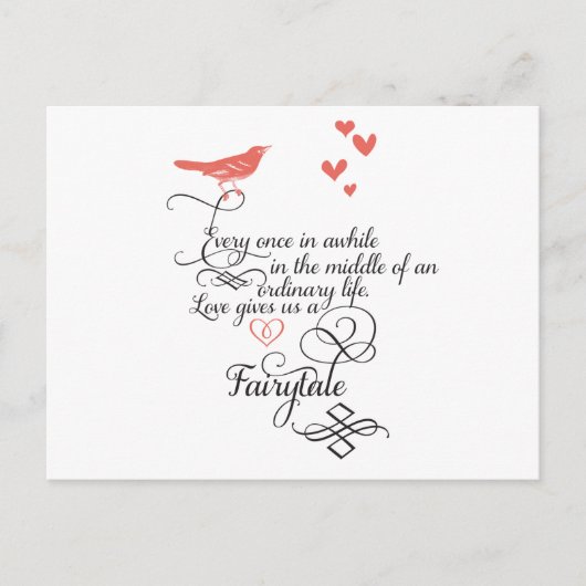 普通の生活の中で時々。 ポストカード (正面)