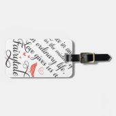 普通の生活の中で時々。 ラゲッジタグ (正面横)