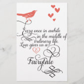 普通の生活の中で時々。 便箋 (正面)