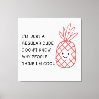 普通の男の子 キャンバスプリント