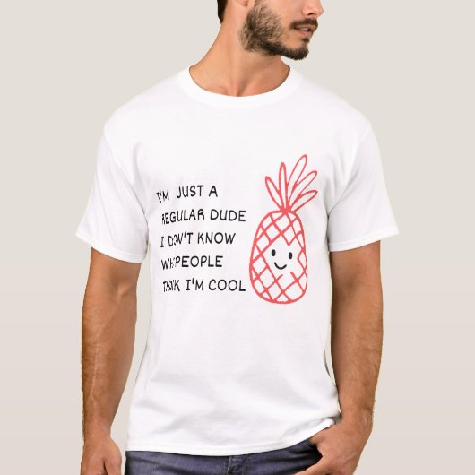 普通の男の子 Tシャツ (正面)
