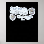 普通の神聖さ ポスター (正面)