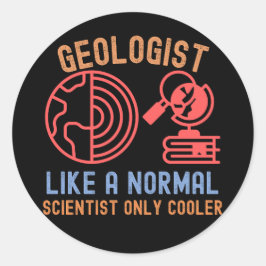 普通の科学者にしか見えない地質学者クール ラウンドシール