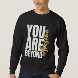 普通の純粋な素晴らし人 スウェットシャツ