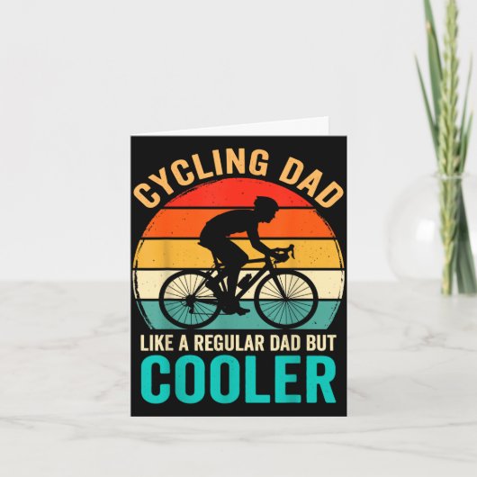 普通の自転車おやじだけど、もっとかっこいい自転車 カード (正面)
