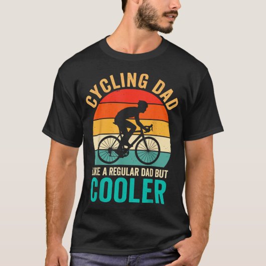 普通の自転車おやじみたいだけど、もっとかっこいい自転車 Tシャツ (正面)