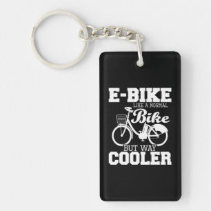 普通の自転車のように電子バイクがウェイ電気クールである キーホルダー