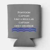 普通の船長のようなポンツーンの船長 缶クーラー (裏面)