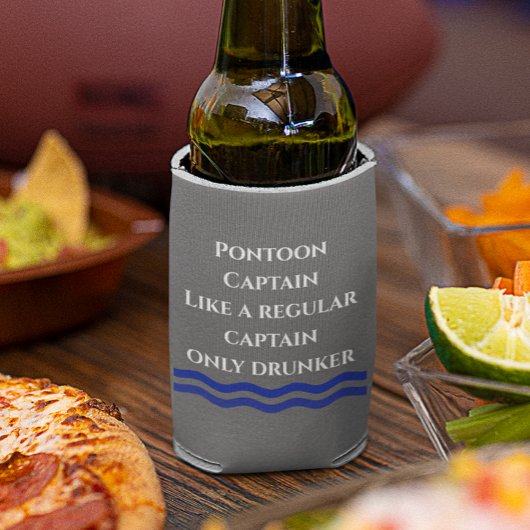 普通の船長のようなポンツーンの船長 缶クーラー