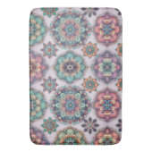 普通の雪の結晶じゃない バスマット (正面縦)