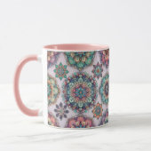 普通の雪の結晶じゃない マグカップ (左)