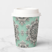 普通の雪の結晶ではない 紙コップ (裏面)