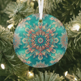 普通の雪片じゃないV ガラスオーナメント