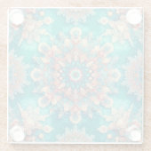 普通の雪片じゃないV ガラスコースター (裏面)