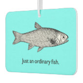 普通の魚の空気清浄剤 カーエアーフレッシュナー (左)