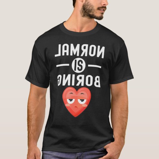 普通はつまらない 引用 Tシャツ (正面)