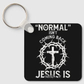 普通はイエス来の信仰が酔っ払って キーホルダー (正面)