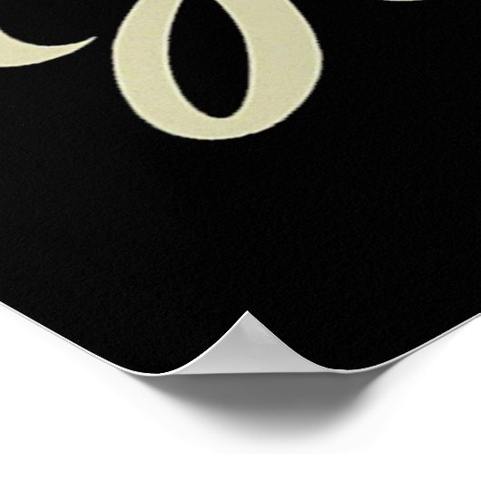 普通は後ろ来に戻らず、イエスは ポスター (角)