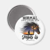 普通は来馬好きTの後ろイエス – マグネット (正面/裏面)