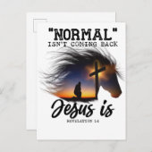 普通は来馬好きTの後ろイエス – 案内ポストカード (正面/裏面)