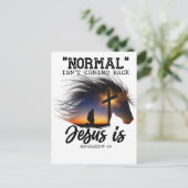 普通は来馬好きTの後ろイエス – 案内ポストカード (スタンド正面)