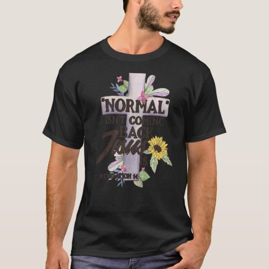 普通は背来が悪いイエスは1だ Tシャツ (正面)